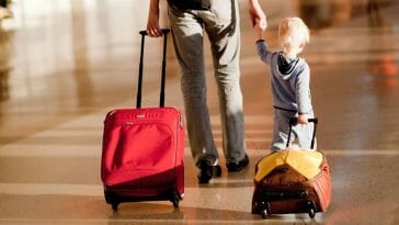 traveling with child