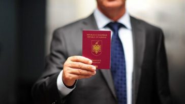Visa diplomática de Albania