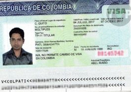 Colombia Resident Visa